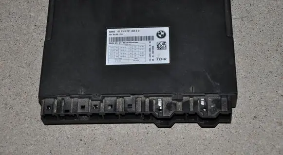 BMW 5 GT F07 Seat control module 9221462