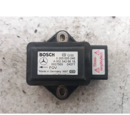 Mercedes-Benz E W211 ESP acceleration yaw rate sensor A0025426618 0027569 0265005246