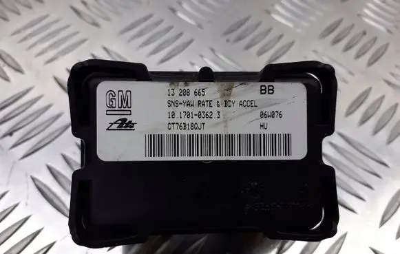 Opel Zafira B ESP (stability system) control unit 13208665