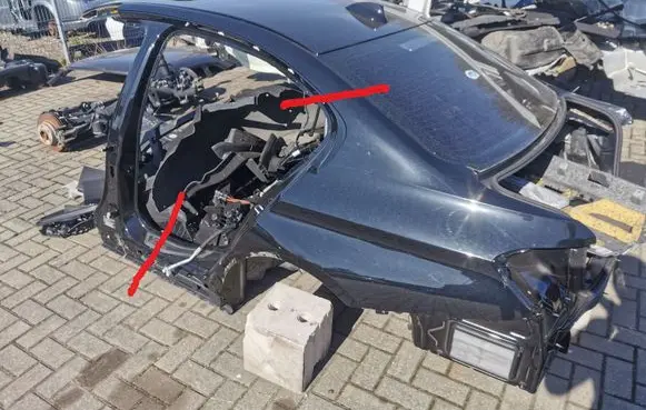 BMW 3 F30 F35 F31 Rear quarter panel 
