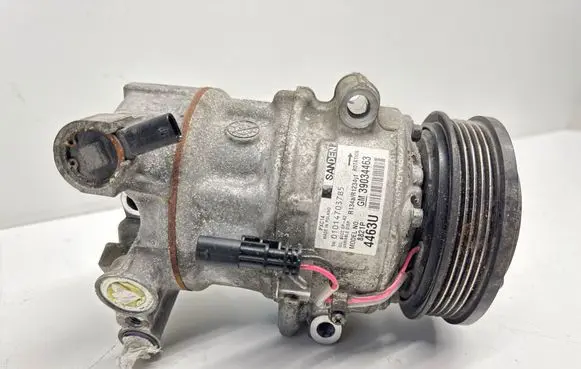 Opel Astra K Air conditioning (A/C) compressor (pump) 39034463 010147037B5