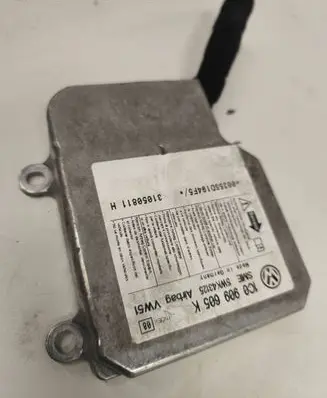 Volkswagen Polo Airbag control unit/module 1C0909605K 5WK43125 31050811H