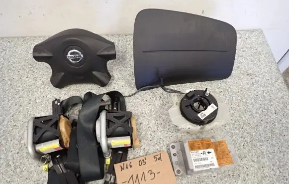 Nissan Almera N16 Airbag set 