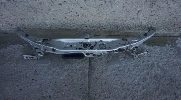 Opel Astra H Top upper radiator support slam panel 