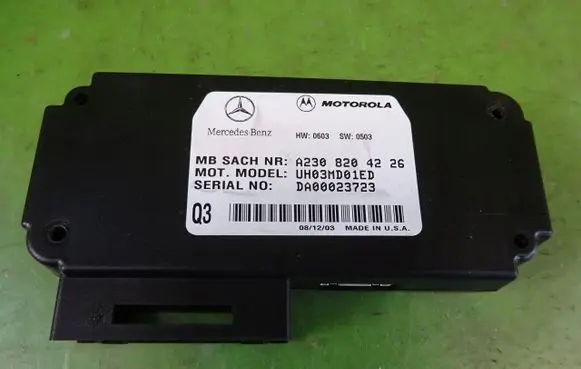 Mercedes-Benz ML W163 Voice control module A2308204226