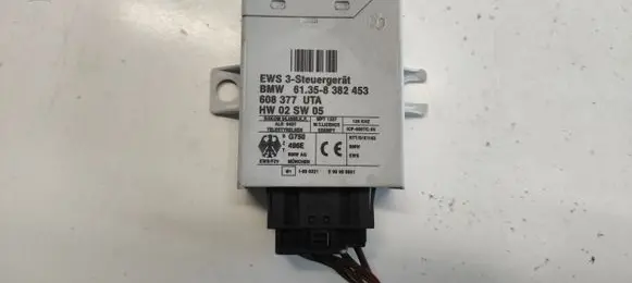 BMW 5 E39 Immobilizer control unit/module 61358382453 608377 HW02SV05