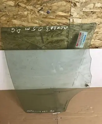 Mazda 3 I Rear door window glass 43R008577