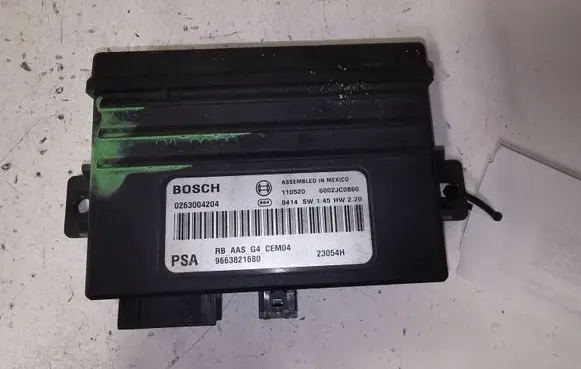 Citroen C5 Parking PDC control unit/module 9663821680 0263004204 6002JC0860