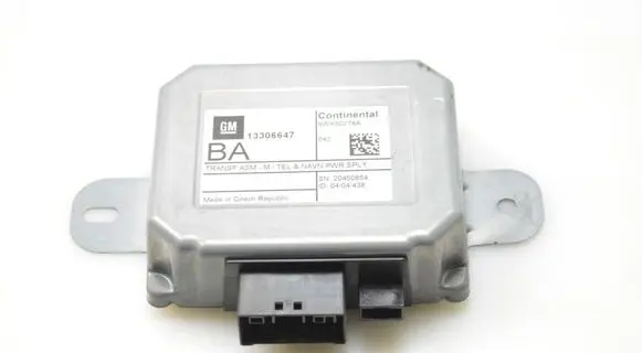 Opel Astra J GPS navigation control unit/module 13306647