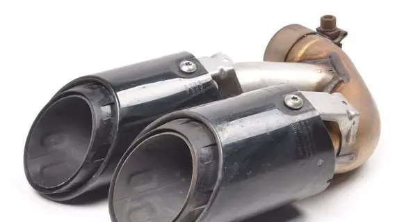 Porsche Cayenne (9Y0 9Y3) Rear muffler/silencer tail pipe 9Y0253825A