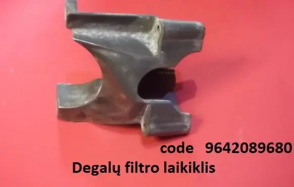 Peugeot 807 Fuel filter bracket/mount holder 9642089680