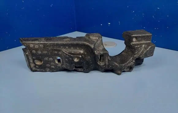 Front bumper foam support bar
