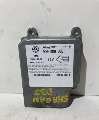 Volkswagen Sharan Airbag control unit/module 6Q0909605
