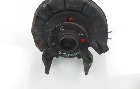 Front wheel hub spindle knuckle