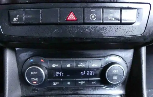 Climate control/heater control trim