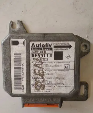 Renault Scenic I Airbag control unit/module 550510000