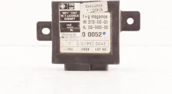 Honda Civic Immobilizer control unit/module 39730SX0G01 SX08A000000