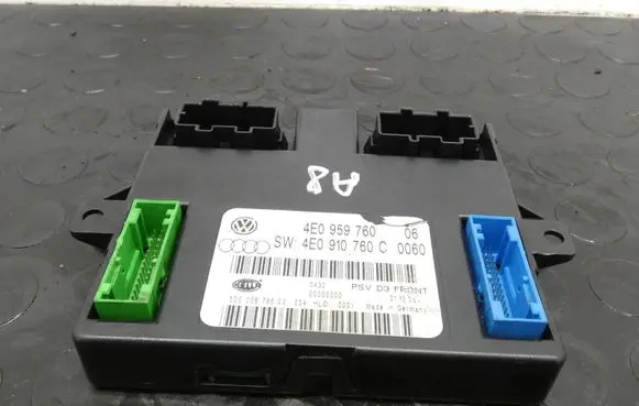 Audi A8 S8 D3 4E Seat control module 4E0959760 4E0910760C