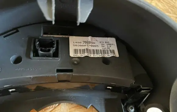 Peugeot 807 Speedometer (instrument cluster) 1488702080