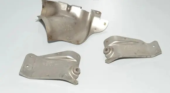 Heat shield in engine bay