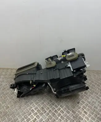 Interior heater climate box assembly