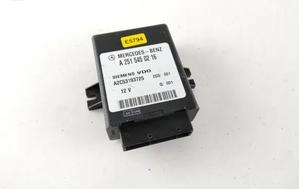 Mercedes-Benz R W251 Suspension control unit/module A2515450216 E5794 A2C53193725