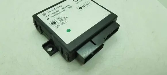 Opel Astra G Door central lock control unit/module 24410018CL