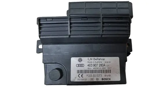 Audi A8 S8 D3 4E Central body control module 4E0907280A F005S00073 4E0910280