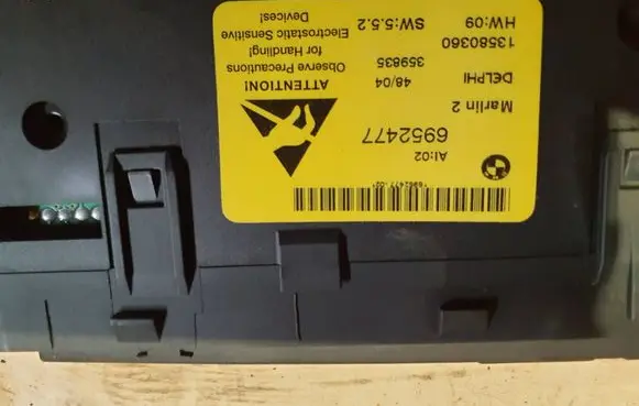 BMW 5 E60 E61 Parking (PDC) sensor switch 6952477 13580360 359835
