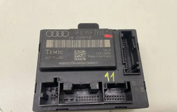 Audi A6 S6 C6 4F Door control unit/module 4F0959793E 4F0910793E 0033TFJ0001