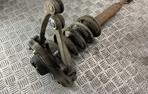 Audi A4 S4 B7 8E 8H Front shock absorber with coil spring
