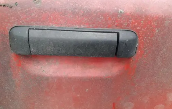 Mazda 323 Front door exterior handle