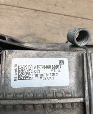 Mercedes-Benz E W213 Steering wheel axle A2054608901 MC2AMH 18107012452