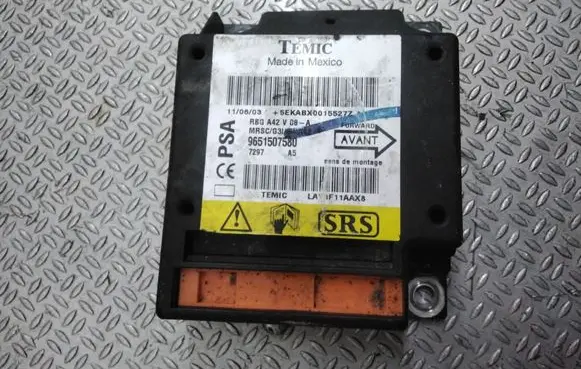 Citroen C3 Airbag control unit/module 9651507580