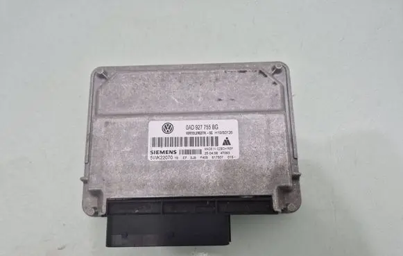 Volkswagen Touareg I Gearbox control unit/module 0AD927755BG
