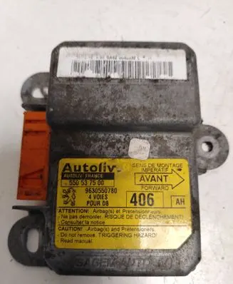 Peugeot 406 Airbag control unit/module 550537500 9630550780
