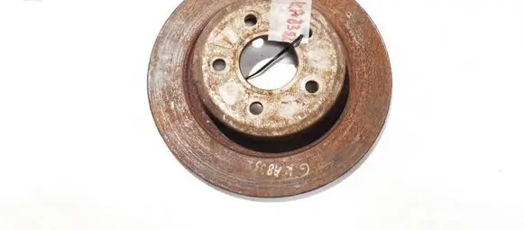 Volvo S40 Rear brake disc neventiliuojamas
