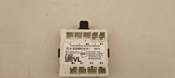 Mercedes-Benz S W222 Door control unit/module A2229001414 A2229015403 2229001414