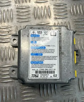 Honda Civic Airbag control unit/module 77960SMGE021M1 040707