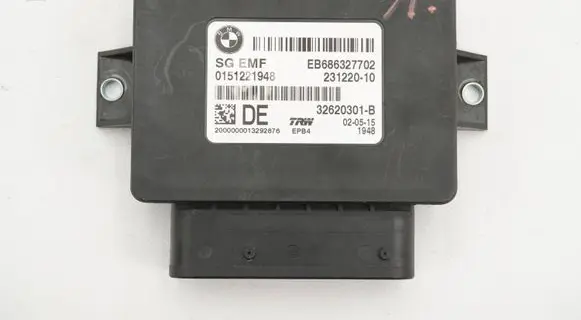 BMW 5 F10 F11 Hand brake control module 32620301B 686327702