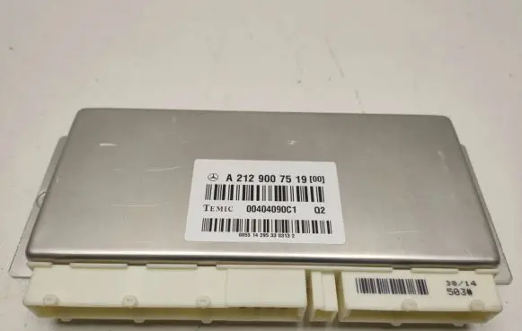 Mercedes-Benz E W212 Air suspension control unit module (rear) A2129007519