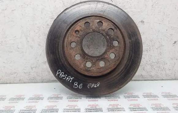 Volkswagen PASSAT B6 Rear brake disc