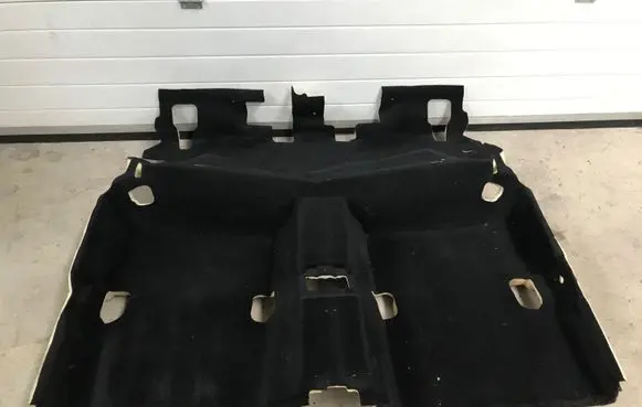 Mercedes-Benz B W247 Rear floor carpet liner A2476800901 195449308 A247680090WYKADZINATY
