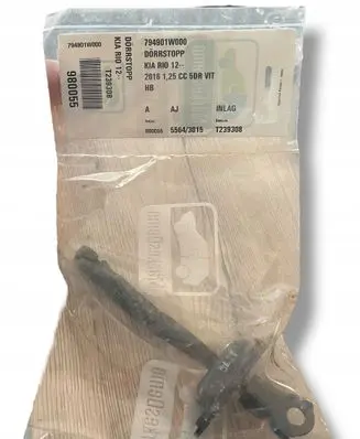 KIA Pride Rear door check strap stopper 794901W000