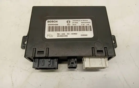 Peugeot 607 Parking PDC control unit/module 6002JC0533 9649604380 0263004089
