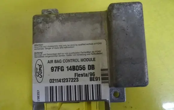 Ford Fiesta Airbag control unit/module 97FG14B056DB 021141237223