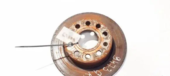 Skoda Octavia Mk2 (1Z) Rear brake disc neventiliuojamas