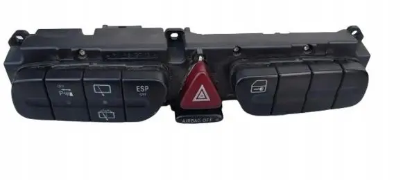 Mercedes-Benz C W203 Hazard light switch 2038218358