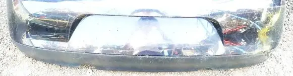 Volkswagen Fox Rear bumper juodas