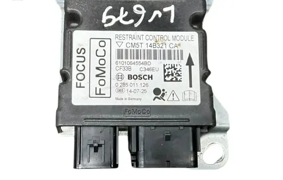 Ford Focus Airbag control unit/module 0285011126 6100432049BD